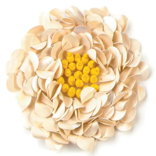 3" Twisted Sequin Flower Applique/Patch Lime {2}