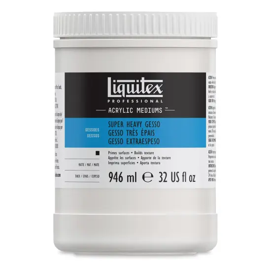 Liquitex Super Heavy Acrylic Gesso - 32 oz jar {1}