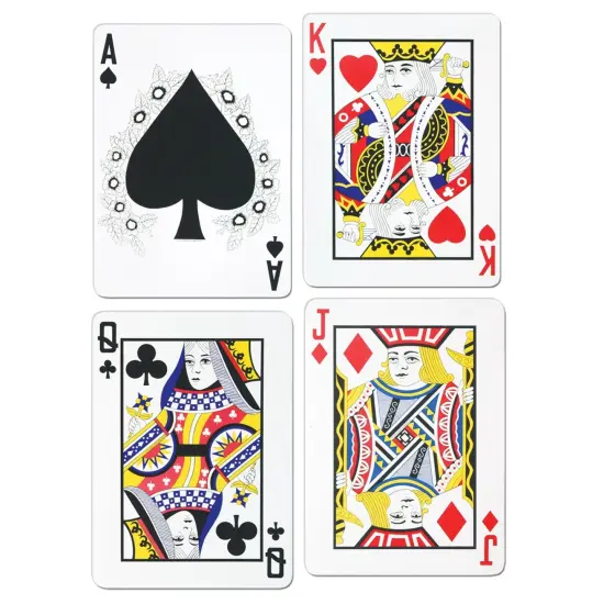 Pkgd Playing Card Cutouts (Pack of 12) {1}