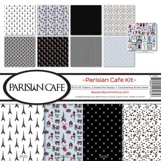 Reminisce Parisian Cafe Collection Kit {1}