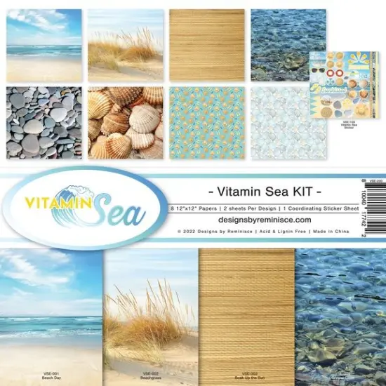 Reminisce Vitamin Sea Collecton Kit {1}
