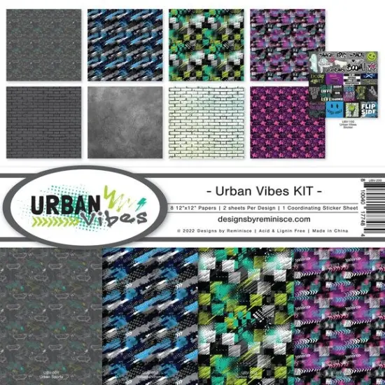 Reminisce Urban Vibes Collecton Kit {1}