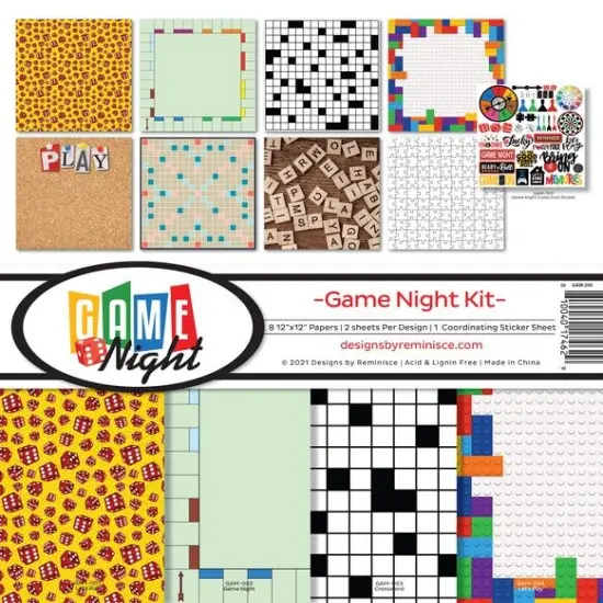 Reminisce Game Night Collection Kit {1}