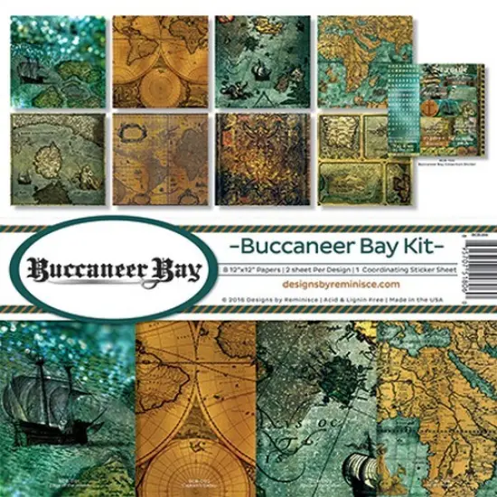 Reminisce Buccaneer Bay Collecton Kit {1}