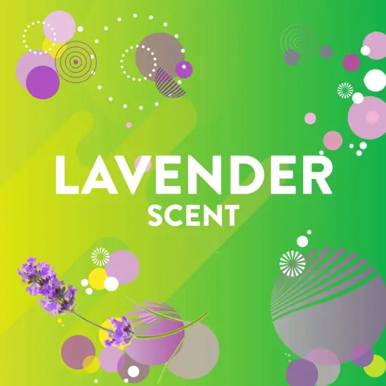 Bubbles Fresh Gel Toilet Bowl Cleaning Stamps, Gel Cleaner, Works on Limescale and Toilet Rings, Lavender Scent, 6 Stamps, 1.34 Oz {6}