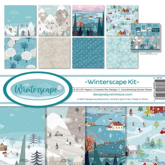 Reminisce Winterscape Kit {1}