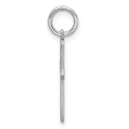 Sterling Silver Cross Charm Jewerly 22mm x 10mm {3}