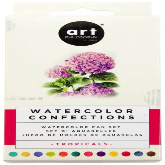 Prima Watercolor Confections Watercolor Pans 12/Pkg-Tropicals {2}