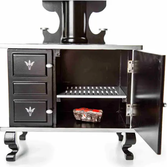 The Queen's Treasures 18 Inch Doll Little House Prairie Wood Cook Stove {6}