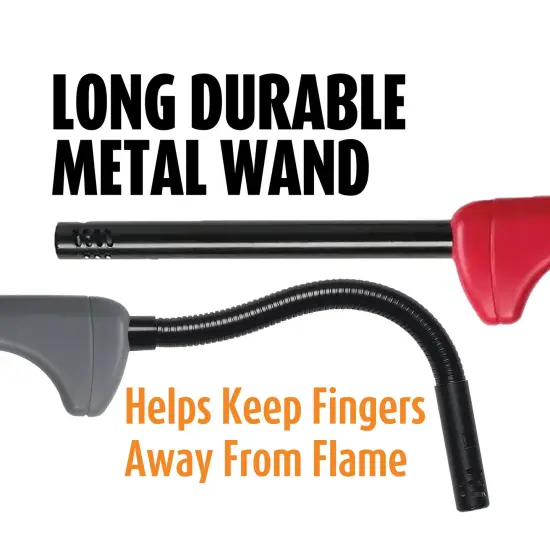 BIC Multi-purpose Classic Edition Lighters & Flex Wand Lighters, 2-Pack (Colors May Vary), Lighters for Candles {7}