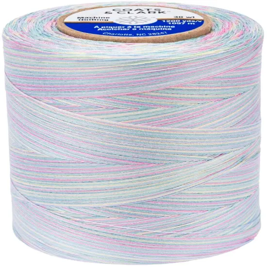 Coats Cotton Machine Quilting Multicolor Thread 1200yd {2}