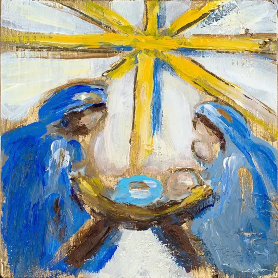 Nativity Poster Print by L. Hewitt - Item # VARPDX12902B {1}