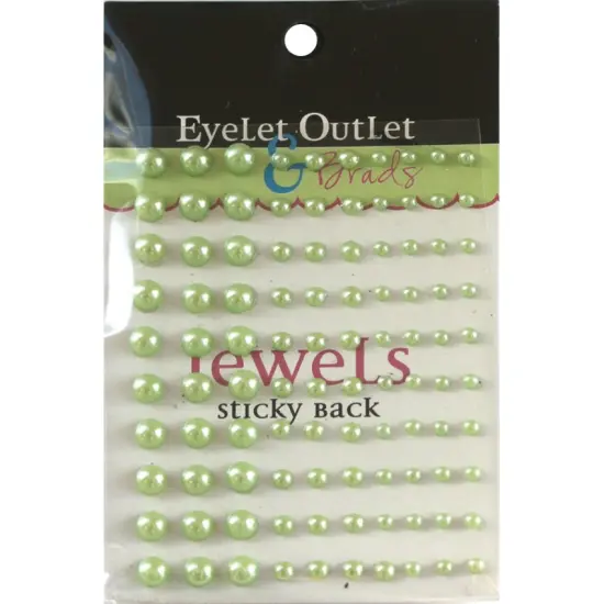 Eyelet Outlet Adhesive Pearls Multi-Size 100/Pkg {2}