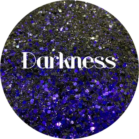 Polyester Glitter - Darkness by Glitter Heart Co.™ {4}