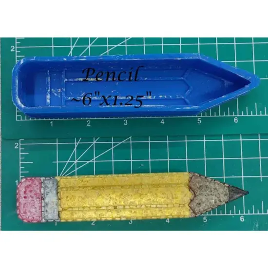 Pencil Silicone Freshie Mold {1}