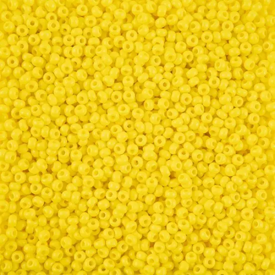 John Bead 8/0 Terra Intensive Matte Czech Glass Seed Beads, 500g Yellow {1}