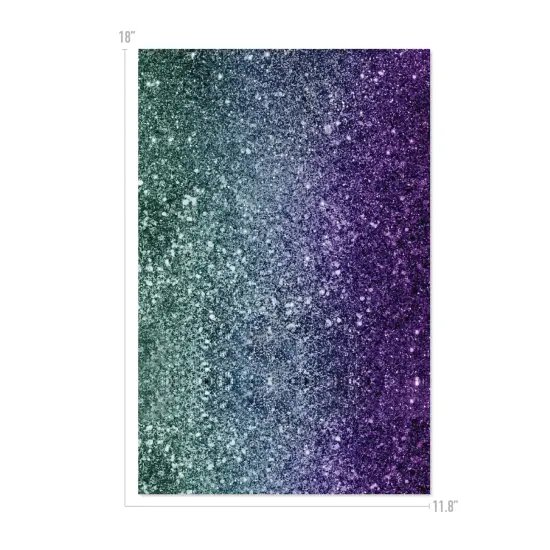 Happy Crafters&reg; Ombre Mermaid 11.8" x 18" Sheet {1}
