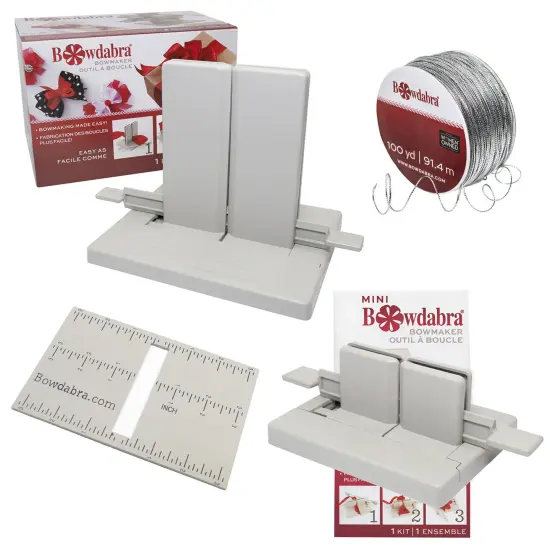Bowdabra Bow Maker And Craft Tool Combo Pack {1}