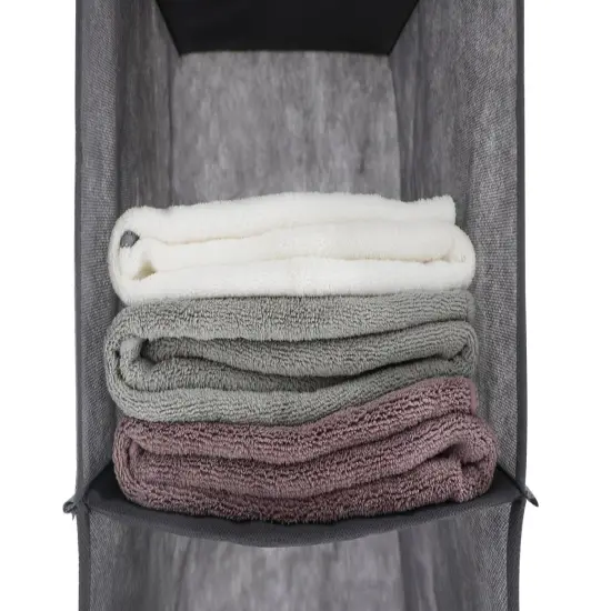 J&V TEXTILES Hanging Closet Organizer, 6-Shelf 10-Shelf Closet Hanging Storage Shelves {6}