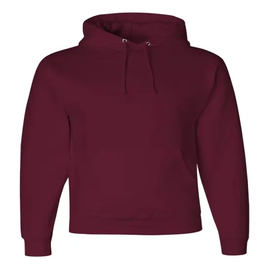 JERZEES&reg; Super Comfortable Hooded Sweatshirt Maroon {1}