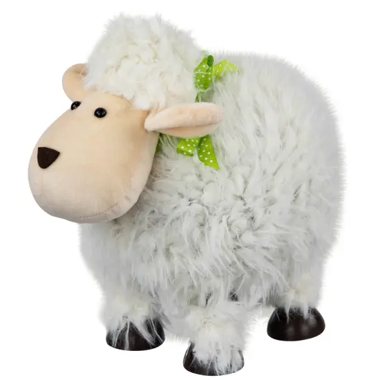 Northlight Bouncing Sheep Easter Figure - 8.25" White {4}