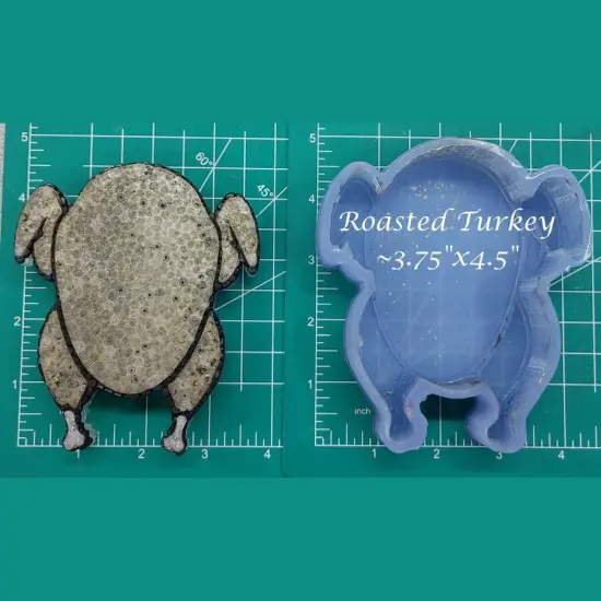 Roasted Turkey Silicone Freshie Mold {1}