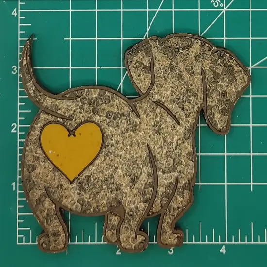 Dachshund Butt Silicone freshie Mold {2}