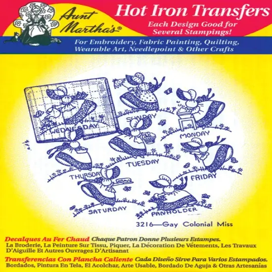 Aunt Martha's Iron-On Transfers {1}