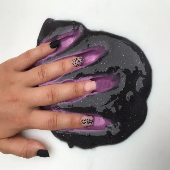 Color Changing Powder Pigment Thermochromic Temperature Heat Sensitive Black pink 77&deg;f {5}