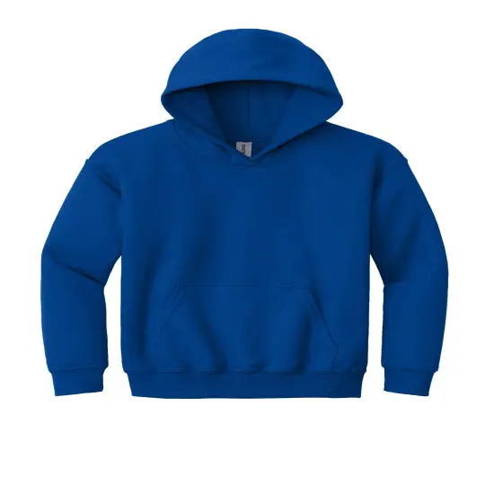 Gildan&reg; Youth Heavy Blend Hooded Sweatshirt Royal {2}