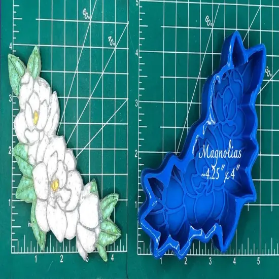 Magnolias Silicone Freshie Mold {1}