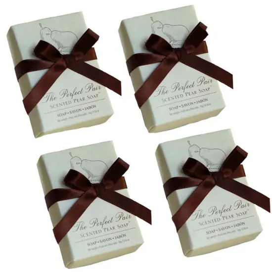 The Perfect Pair Scented Pear Soap (Set of 4) {5}
