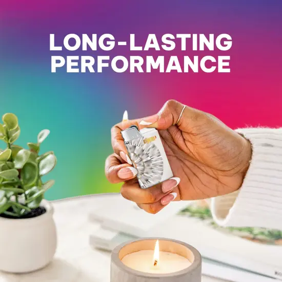 DJEEP Pocket Lighters, ELEGANT Collection Textured Metallic, Marbled Unique Lighters, 4-Count Pack of Disposable Lighters {1}