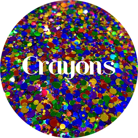 Polyester Glitter - Crayons by Glitter Heart Co.&trade; {4}