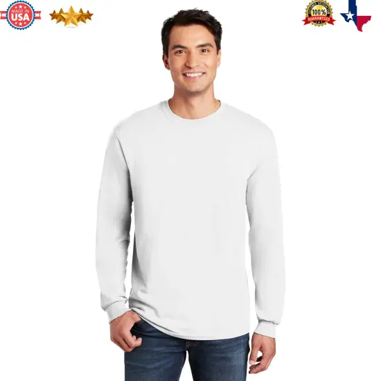 Long Sleeve Value T-Shirts for Men's {2}