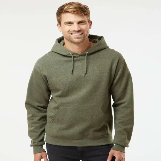 JERZEES&reg; NuBlend Hooded Sweatshirt Military green heath {1}