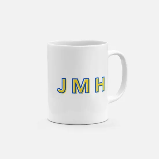 Monogram Initials 11oz Mug IV {2}