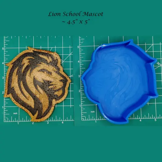 Lion School Mascot {1}