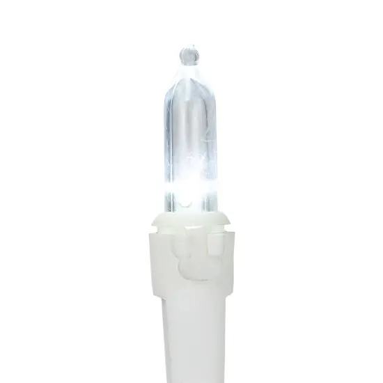 Northlight LED Mini Christmas Lights - Pure White - 16.25' White Wire - 50ct {5}