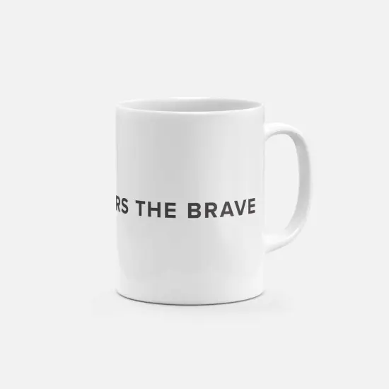 Fortune Favors the Brave 11oz Mug {3}