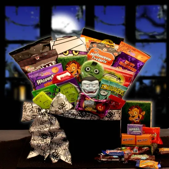 GBDS The Monster Ball Halloween Care Package- Halloween gift basket {2}