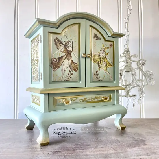 Redesign With Prima Decor Small Transfers - Forest Fairies - 3 sheets , 6"x12" 655350657178 {5}