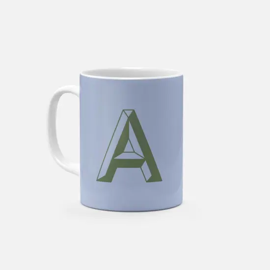 Monogram Letter 11oz Mug IV {5}