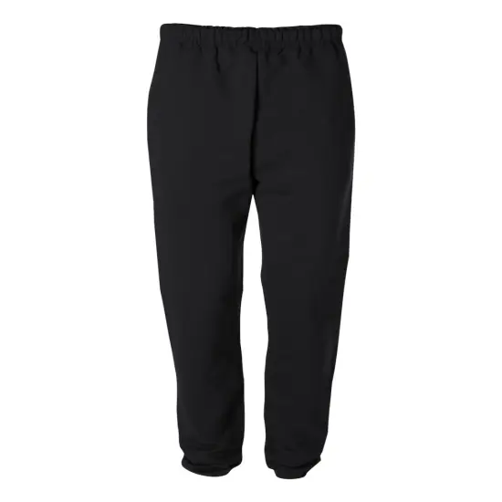 JERZEES&reg; Super Sweats Nublend Sweatpants with Pockets Black {4}