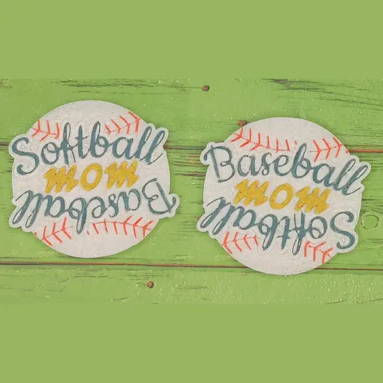 Baseball & Softball Mom Silicone Freshie Mold {2}