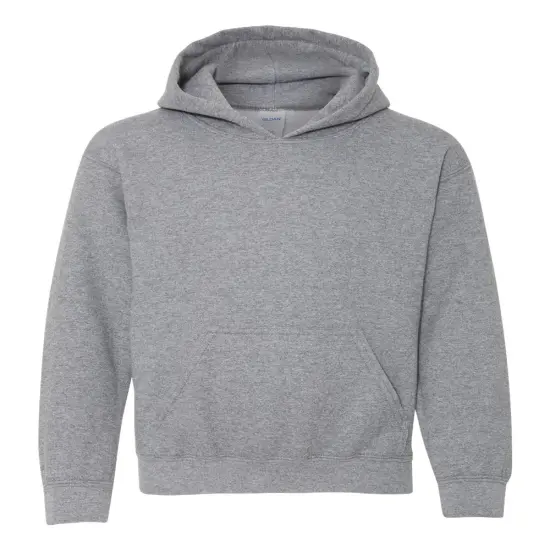 Gildan&reg; Heavy Blend Youth Hooded Sweatshirt Graphite heather {1}