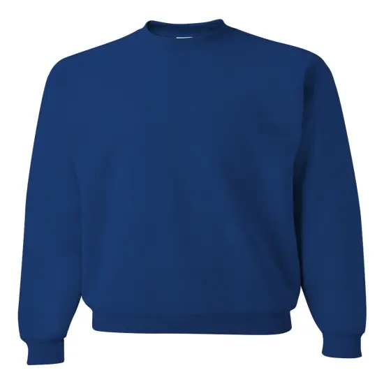 JERZEES&reg; NuBlend Crewneck Long Sleve Sweatshirt Royal {1}