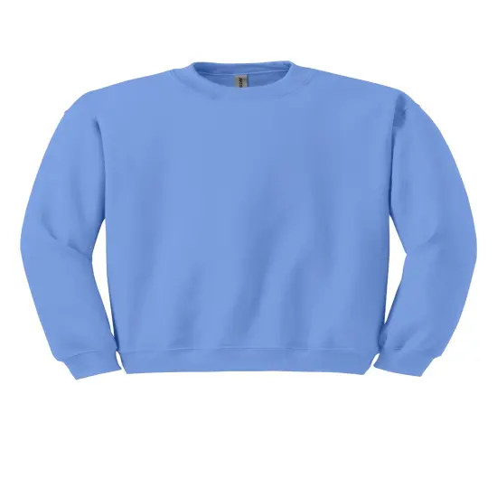 Gildan&reg; Crewneck Long Sleeve Sweatshirt Heather sport royal {6}