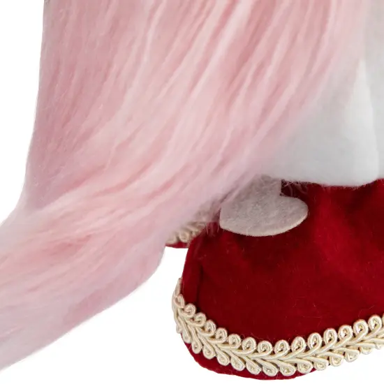Northlight Plush Bow and Arrow Valentine's Day Gnome - 19" - Pink Red {7}