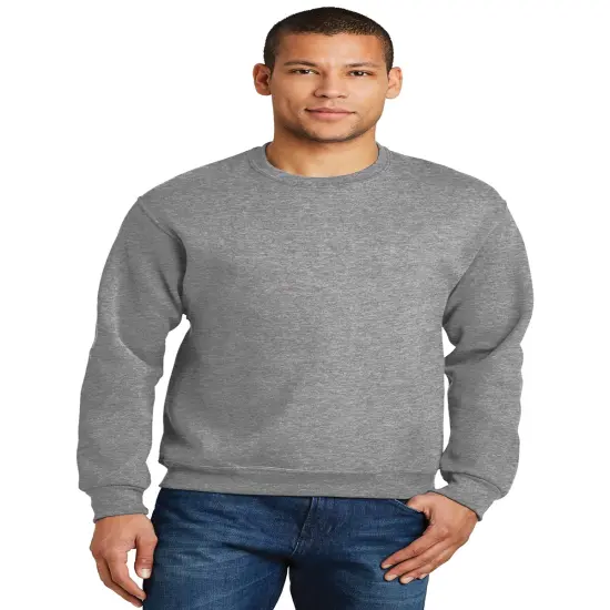 JERZEEAS&reg; NuBlend Crewneck Sweatshirt Oxford {1}